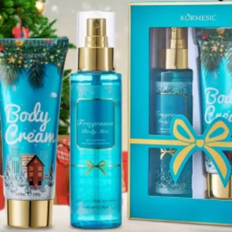 Set crema & perfume/ Azul