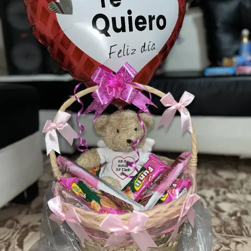 Cestas Grande Personalizada de confituras