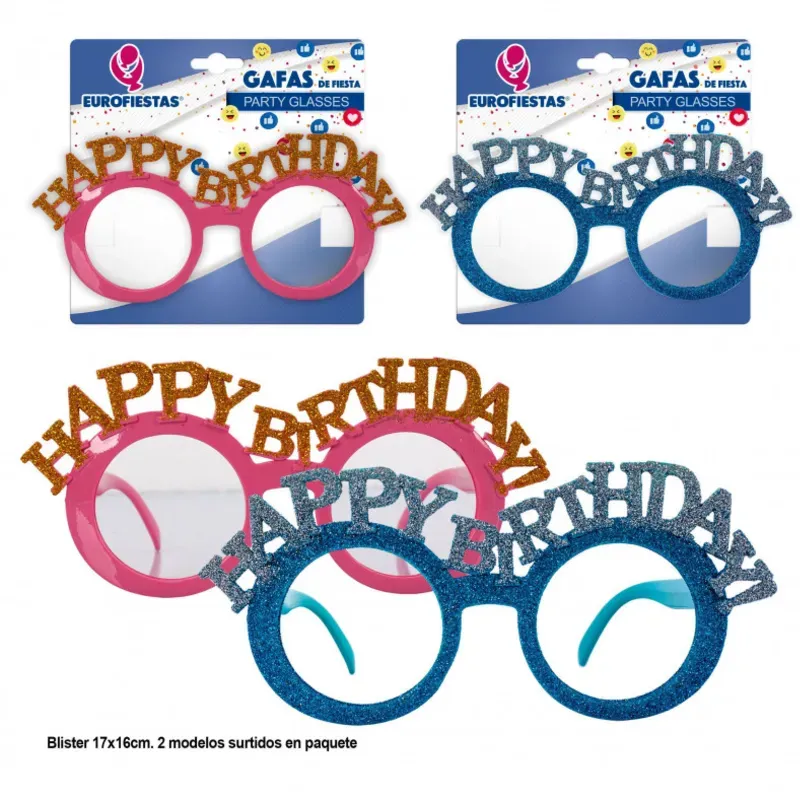 Gafas Feliz Cumpleaños