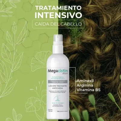 Megacistin Max Loción Tratante 120 mL