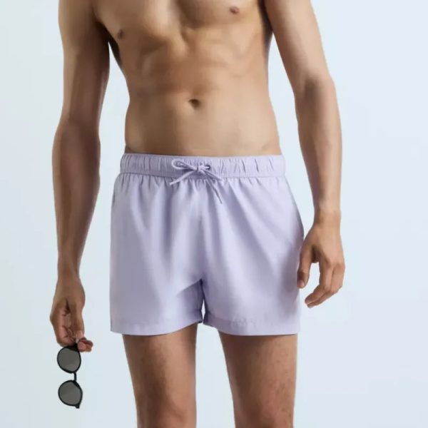 Shorts nylon lila