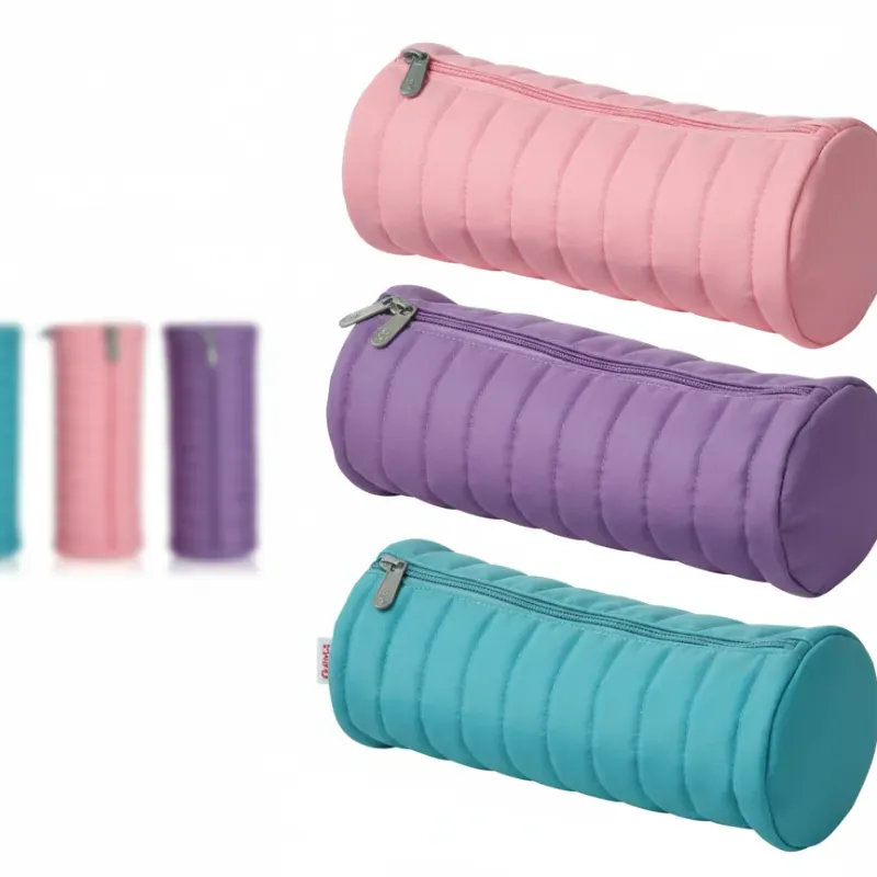 Estuche cilindro acolchado (3 colores)