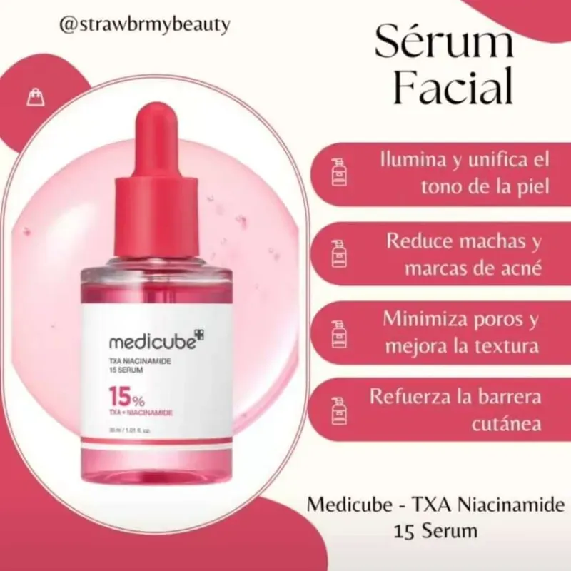  Sérum Medicube TXA + Niacinamide 15%