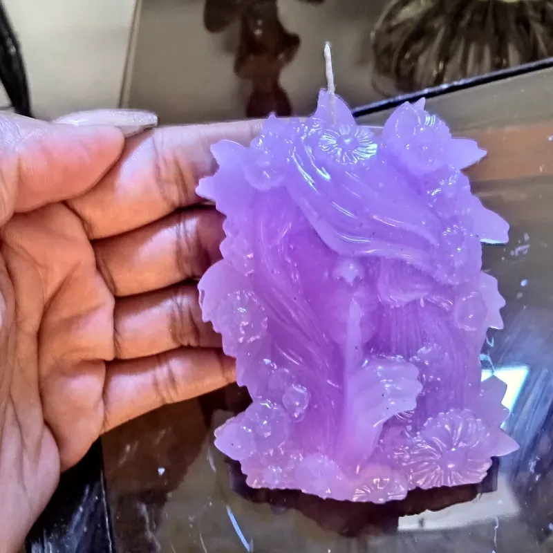 Vela de princesa en silencio