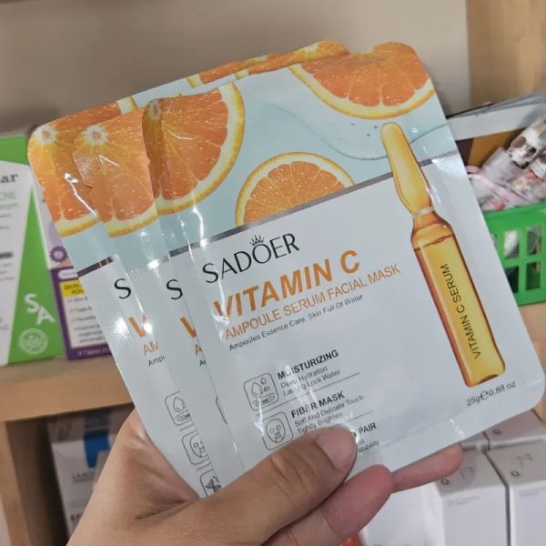 Mascarilla Naranja marca Sadoer
