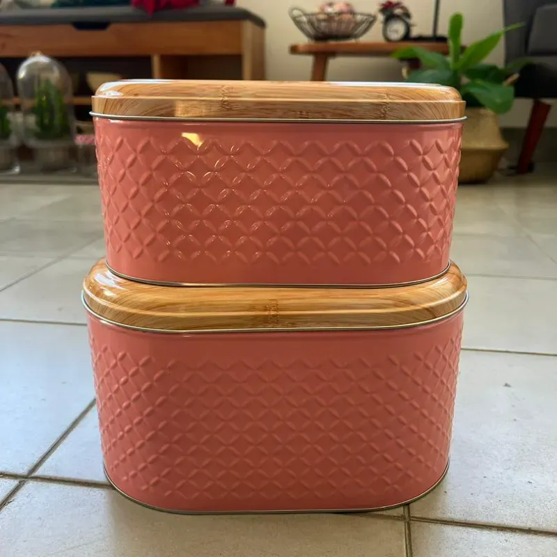 Cajas organizadoras de metal