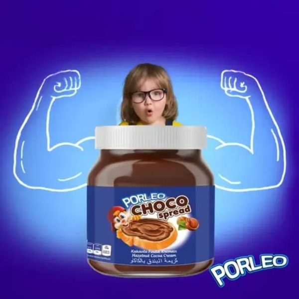 Crema untable de Chocolate y Avellanas Porleo 350g