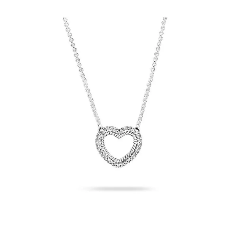 Cadena Forma de Corazón