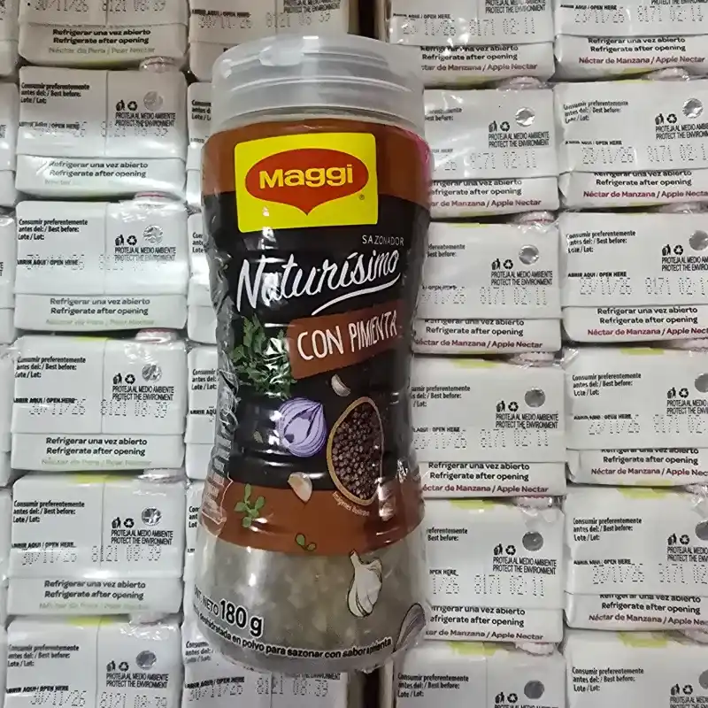 Sazon completo Maggie naturisimo con Pimienta 180g