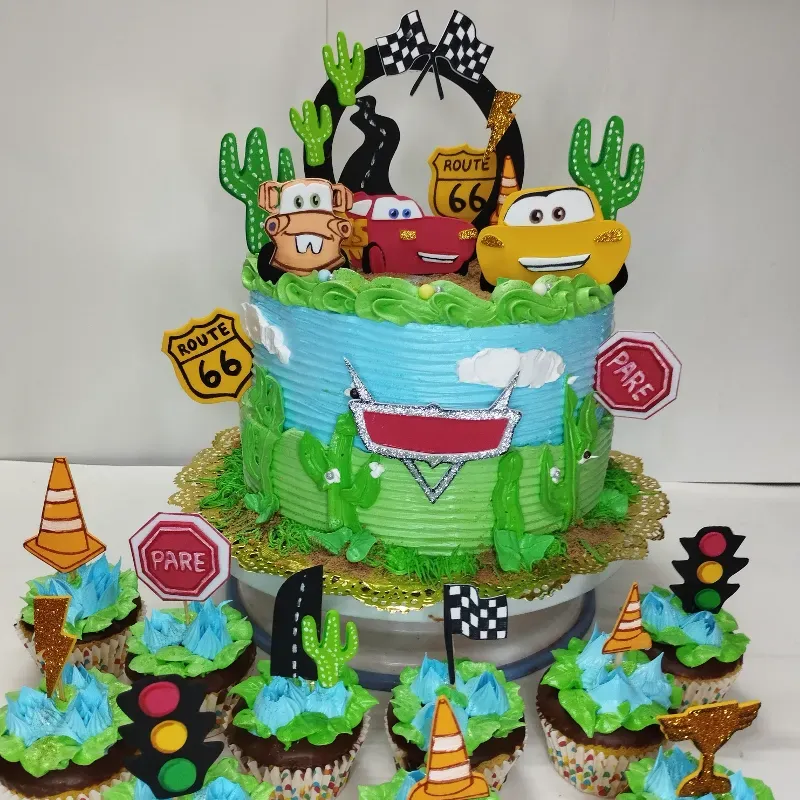 Cake de rayo markuin