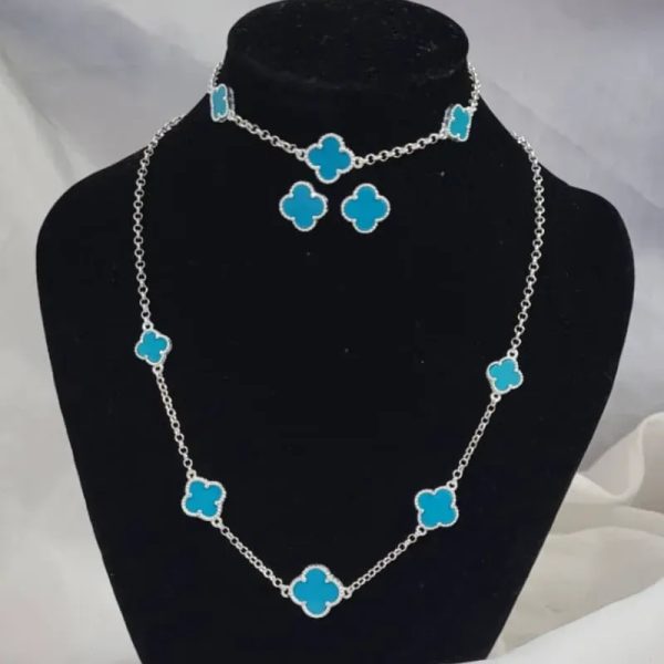Conjunto Trébol Turquesa