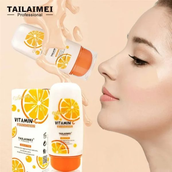 ‼️Base de maquillaje con protector solar y Vitamina C‼️