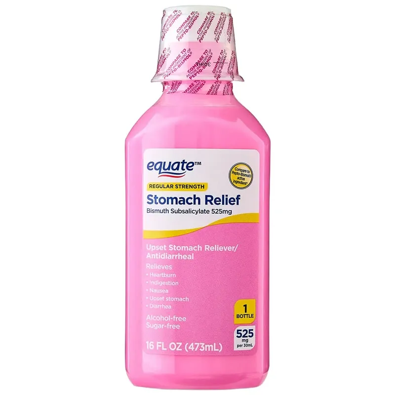 Equate para Aliviar el Malestar Estomacal 16 fl oz(Pepto Bismol)