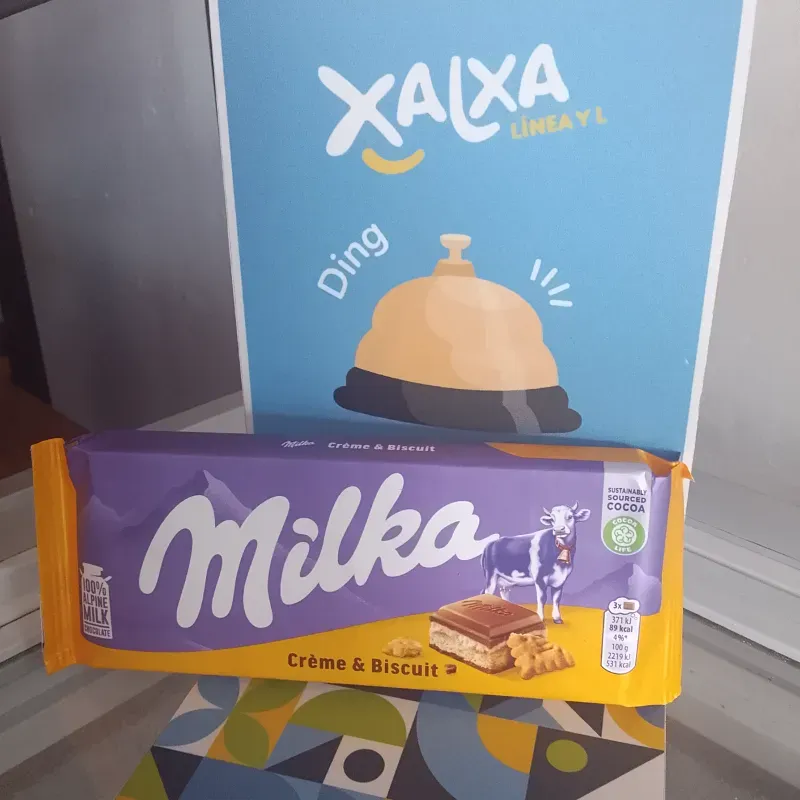 Milka Crema & Biscocho