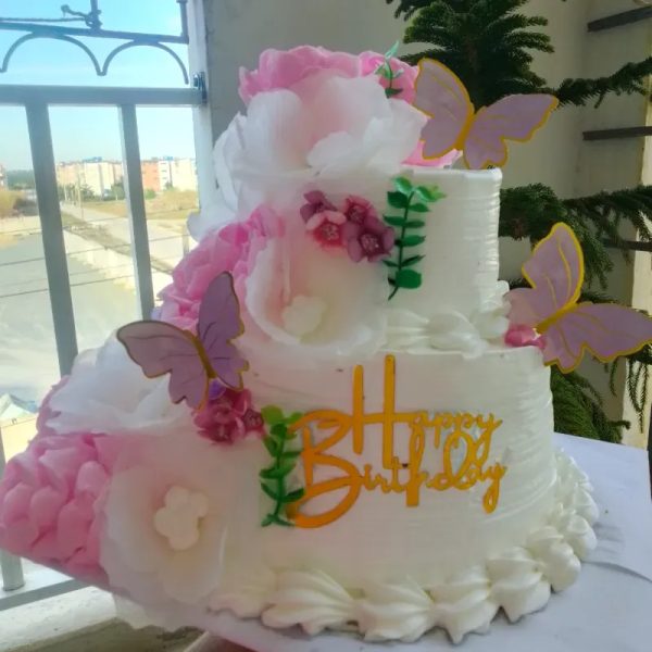 Cake de dos pisos