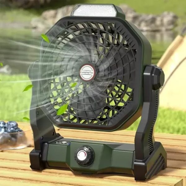 Ventilador Recargable Portátil 2 en 1