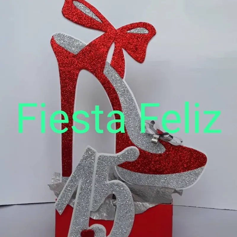 Centro de mesa Tacón