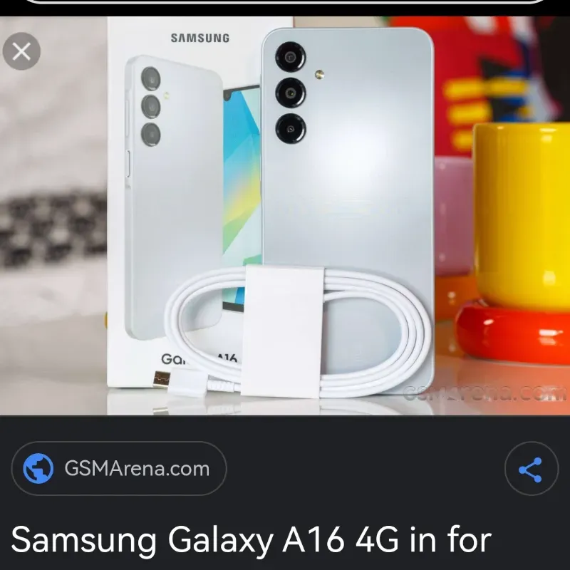 Samsung Galaxy A16 4g ( 4 ram y 128 GB )