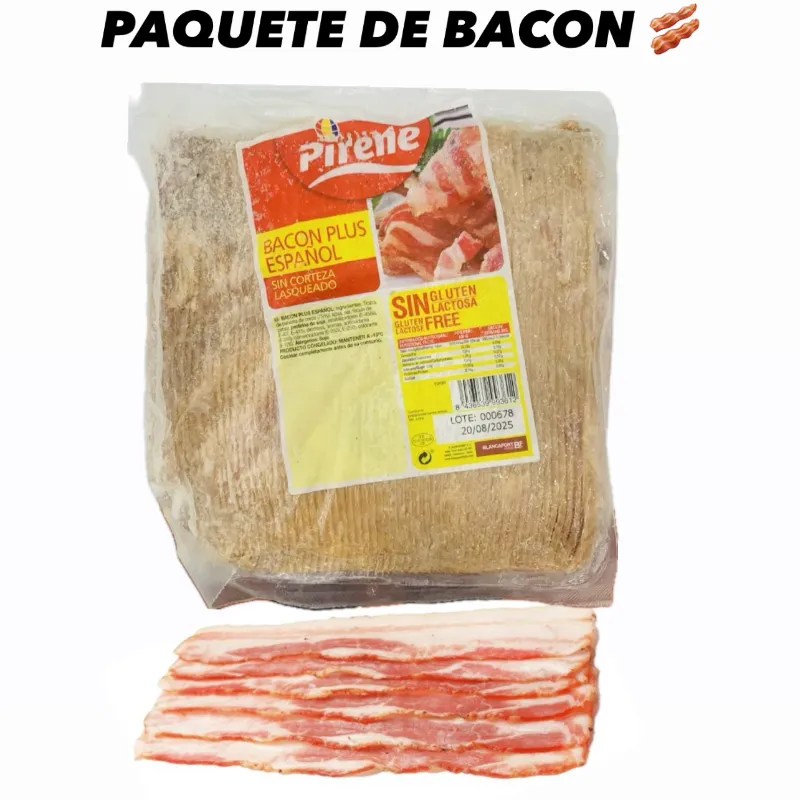 BACON LASQUEADO PIRENE PLUS ESPAÑOL