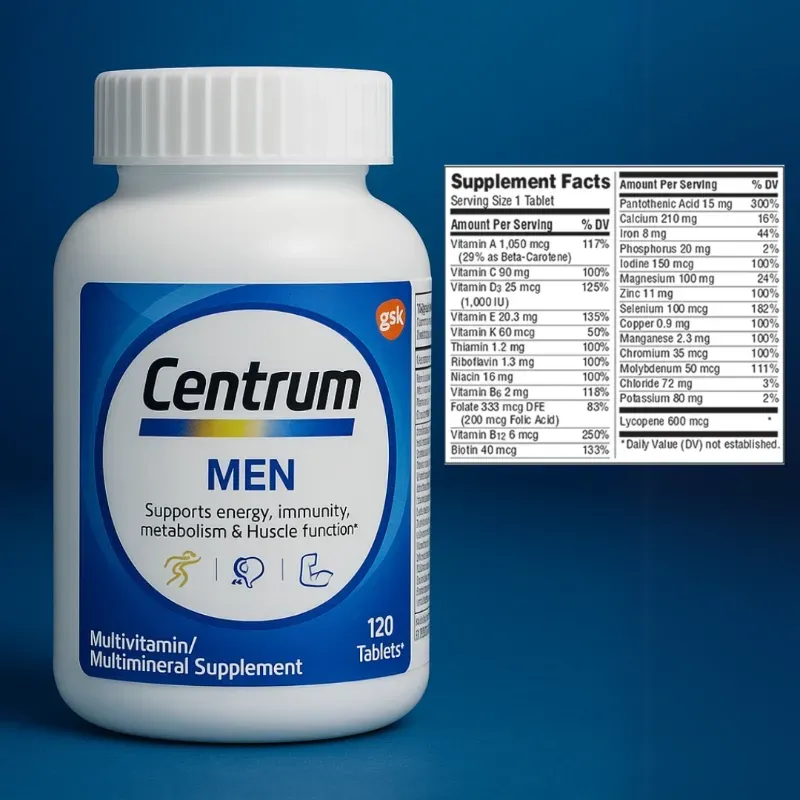 Multivit centrum MEN 100 caps