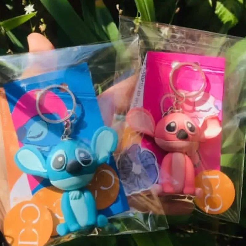 Llaveros de pareja de Stitch