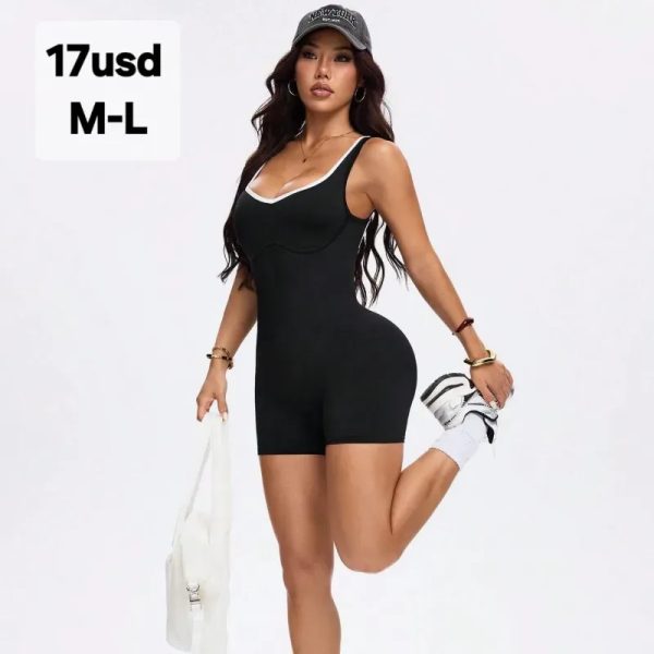 Conjunto deportivo Mujer Negro