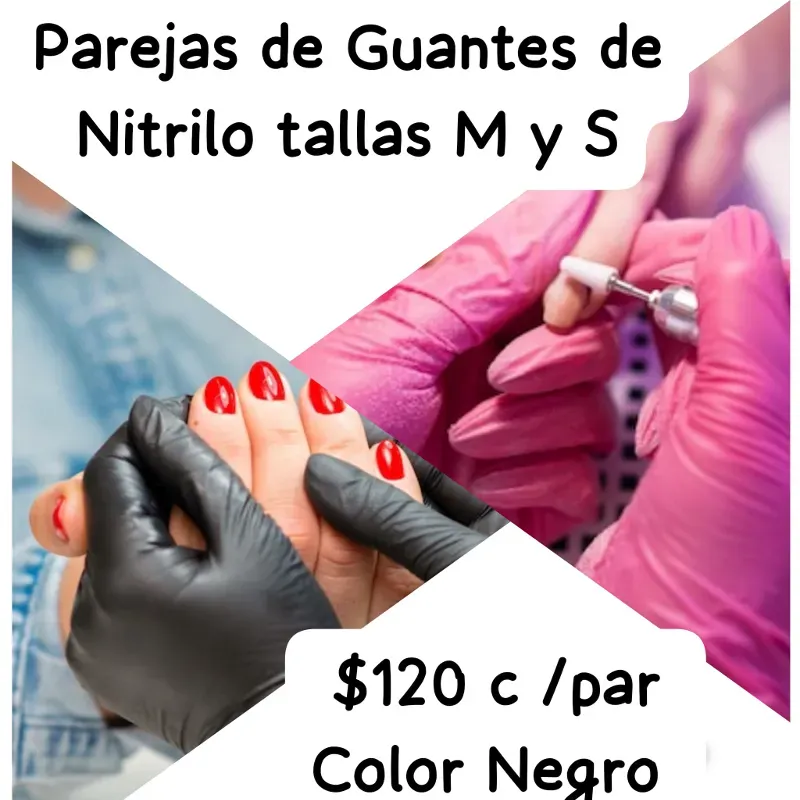 Parejas De Guantes De Nitrillo