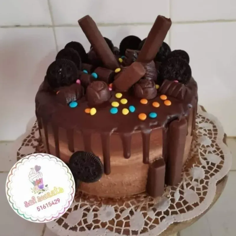 Mini torta de chocolate