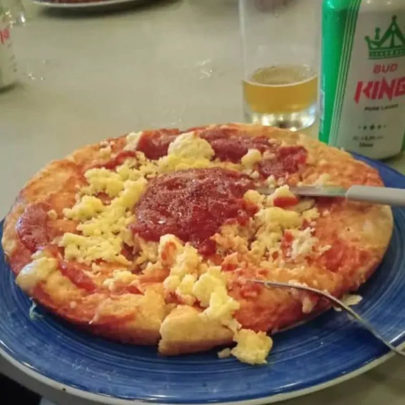 Pizza c/ Queso Gouda