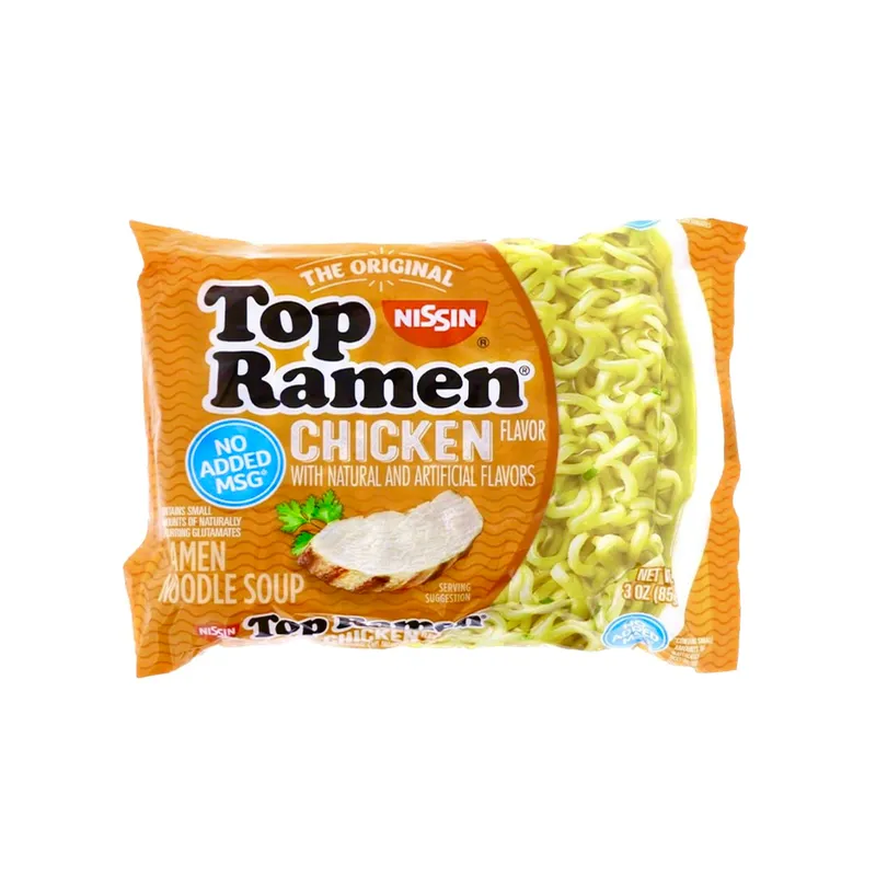Sopa Instantánea Top Ramen Nissin Sabor a Pollo