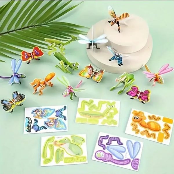 Rompecabezas 3D Insectos