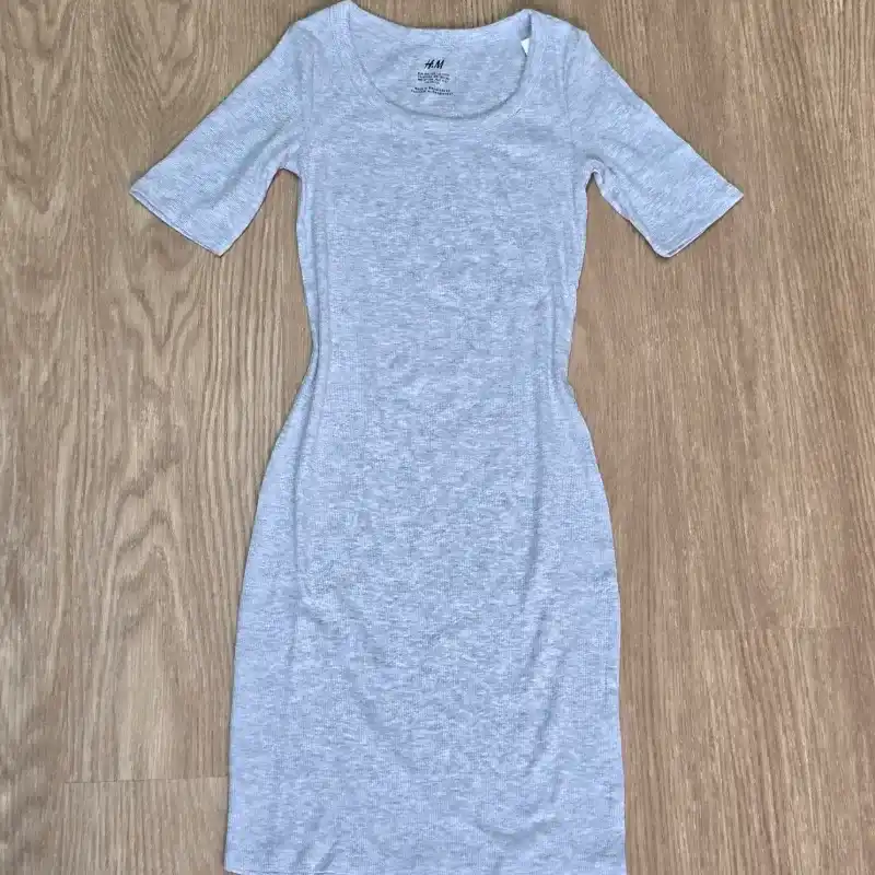 Vestido gris Tela Canalè