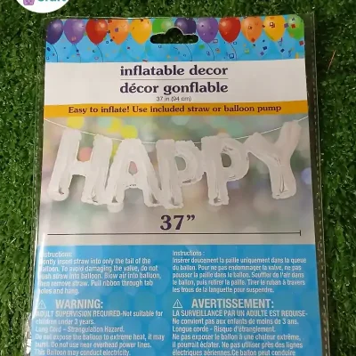 Cartel Inflable de Happy