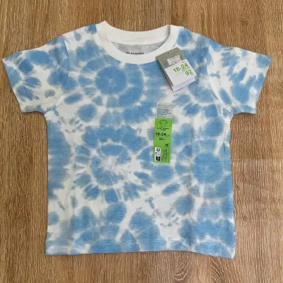 Pulóver color blanco y azul claro