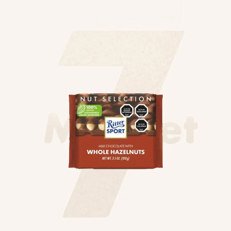 Chocolate de almendra Ritter Sport