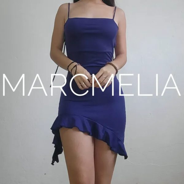 VESTIDO MINI VUELOS CON CORRUGADO (ENCARGO)