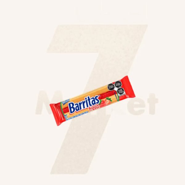 Galletas de barritas de fresas