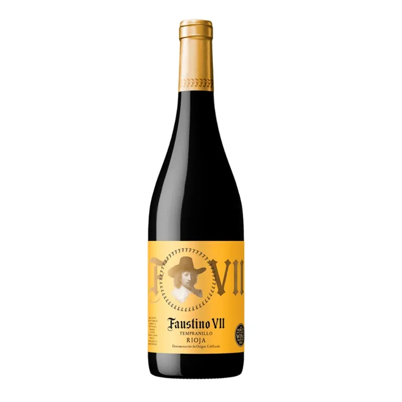 Vino Tinto Tempranillo D.O.Rioja FAUSTINO VII S.Crianza 750 ml/6 Caja