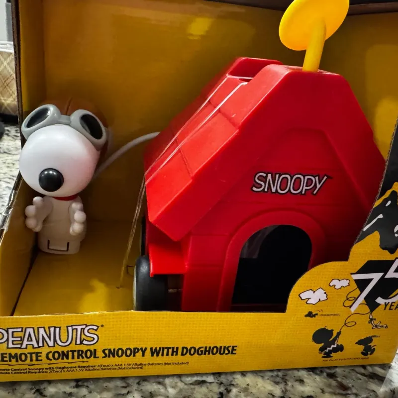 Juguete control remoto Snoopy