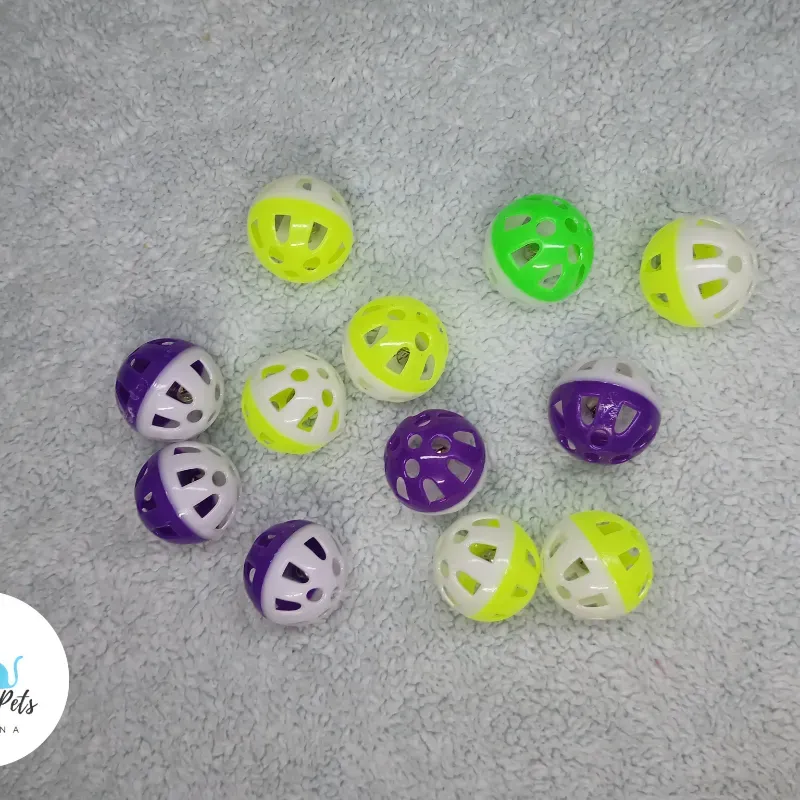 Pelotas con cascabel