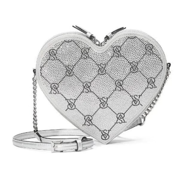 Bolso Bandolera Corazón con Lentejuelas