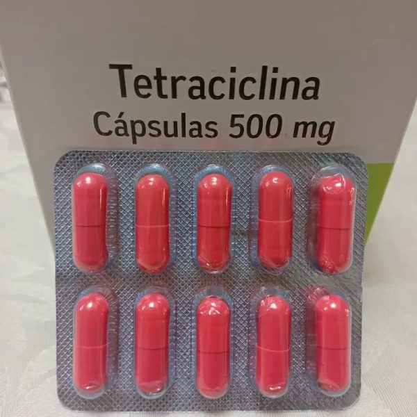  Tetraciclina (10 cps de 500 mg)