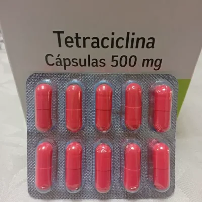  Tetraciclina (10 cps de 500 mg)
