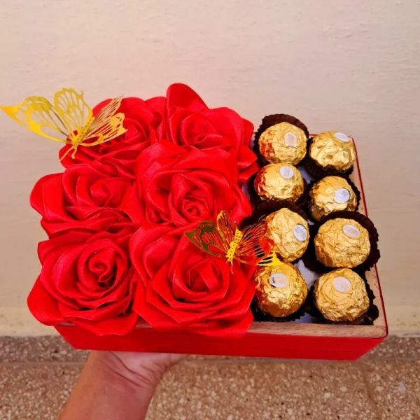 Rosas y bombones