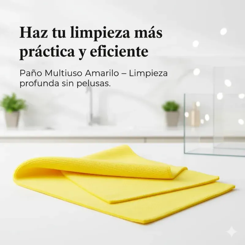 Paño Multiuso Amarillo