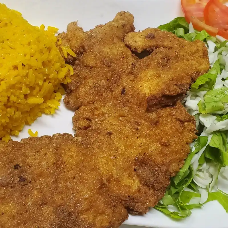 Pescado empanado