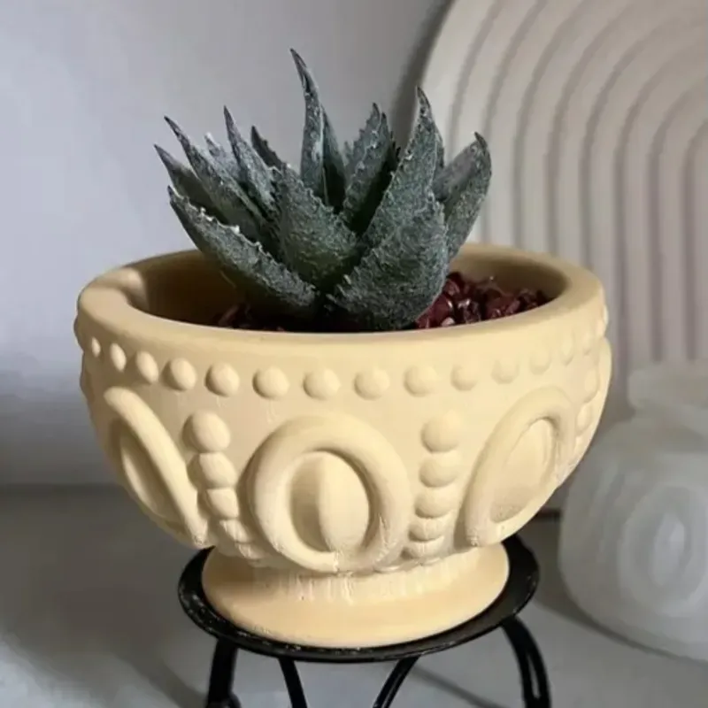 Maceta grande estilo griego