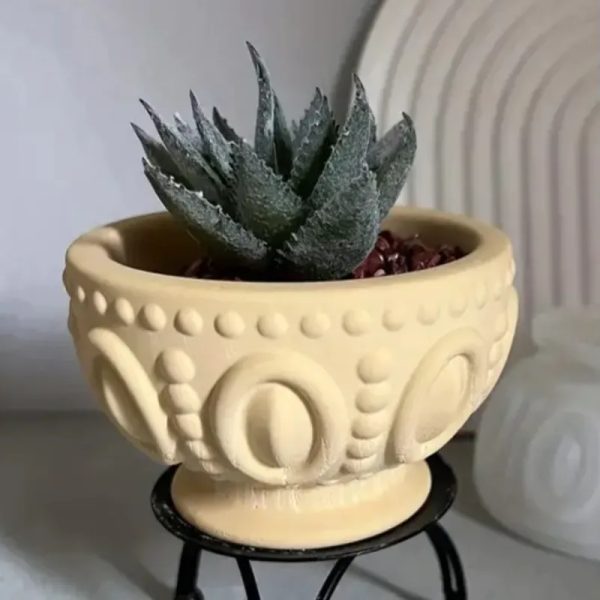 Maceta grande estilo griego