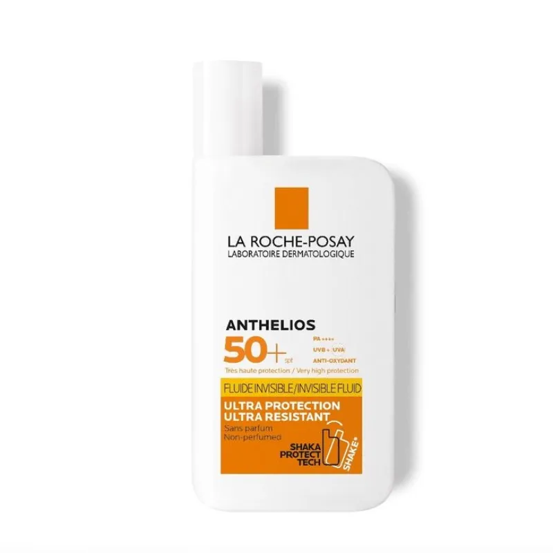 La Roche-Posay Anthelios fluido invisible fps 50+ . Protección muy alta (50ml)