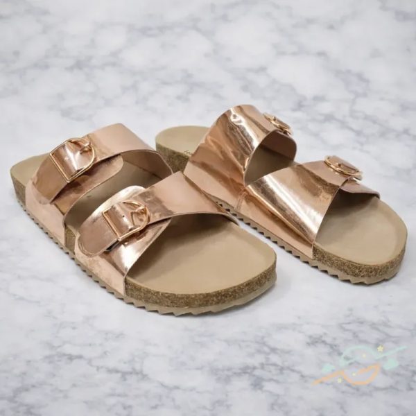Sandalia dorada LEFTIES